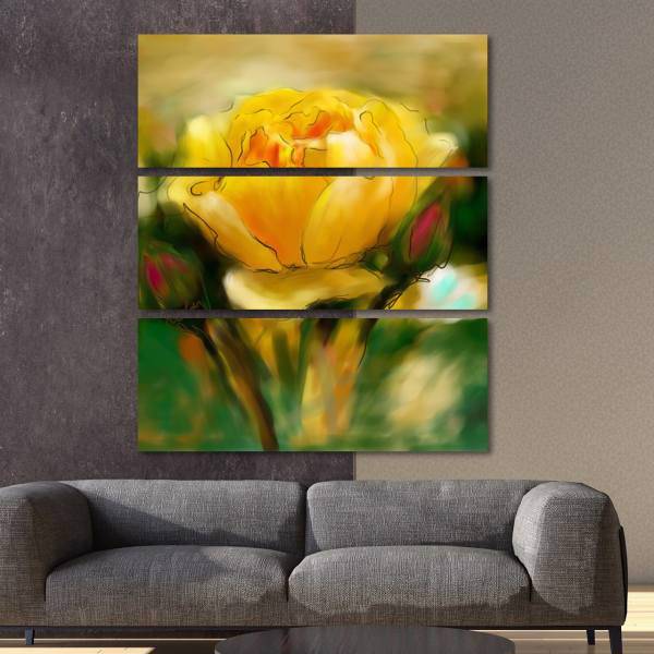 تابلو دیواری 3 تکه آریکان کد TA1309