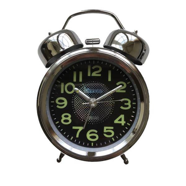 ساعت رومیزی فلزی کانورمدل کلاسیک/مینی/استیل/صفحه مشکی