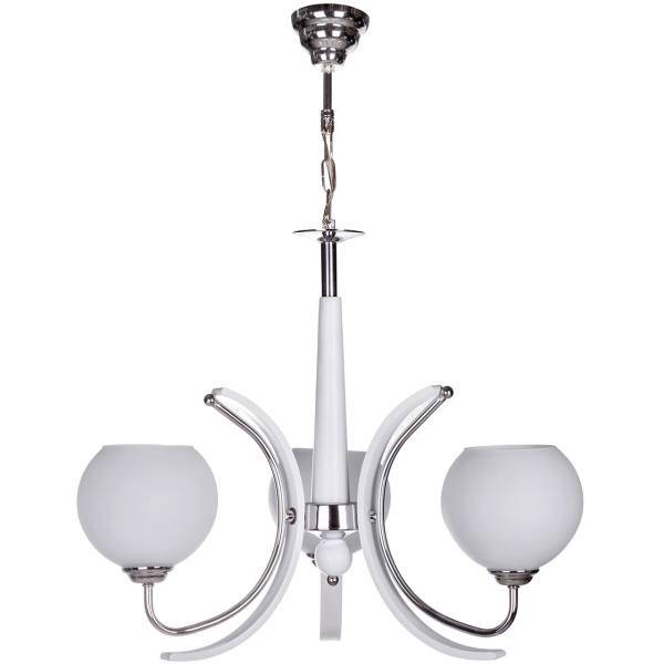 لوستر چشمه نور 3 شعله کد 858WT، Cheshmeh Noor Three Branches 858WT Chandelier