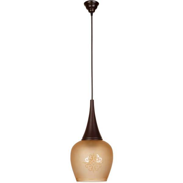 چراغ آویز چشمه نور 1 شعله کدG551/1H-BR، Cheshmeh Noor G551/1H-BR One Flame Hanging Lamp