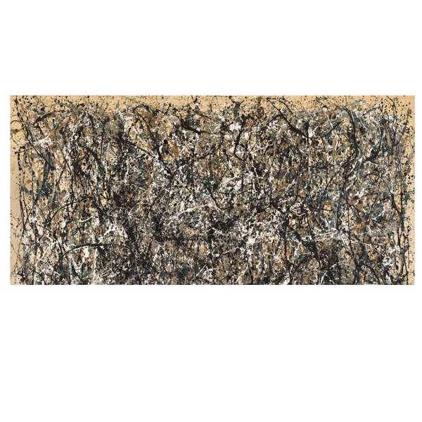 تابلوی گرافیتی طرح Pollock2 سایز 50 × 70، Graffity Pollock2 Chassis 70 x 50