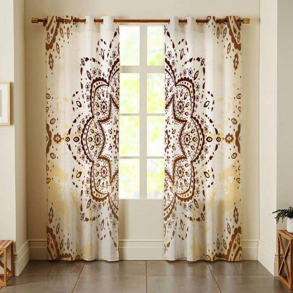 مجموعه دو عددی پرده مینوتو هوم مدل SA-072 ارتفاع 300 سانتی متر، minoto home SA-072 Curtain