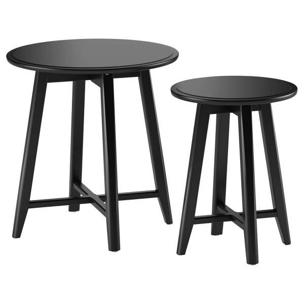 میز عسلی ایکیا مدل KRAGSTA، Ikea KRAGSTA Nesting Front Furniture Table