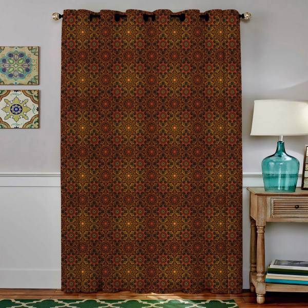 پرده مخمل رنس مدل C4-50073 ارتفاع 190 سانتی متر، Rence C4-50073 Curtain 190 cm