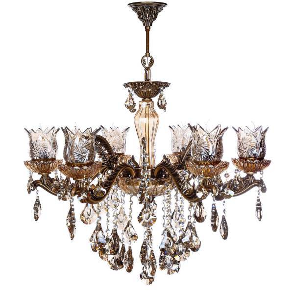 لوستر چشمه نور 6 شعله کد S3545، Cheshmeh Noor Six Flames S3545 Chandelier