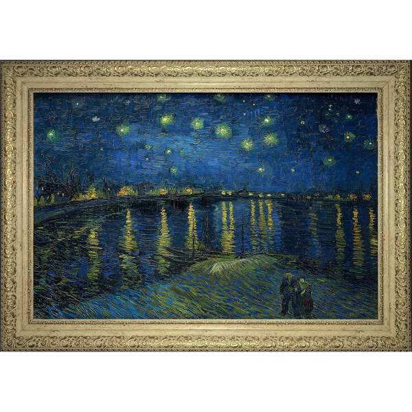 تابلو گالری هنری پیکاسو طرح شب پرستاره برفراز رن