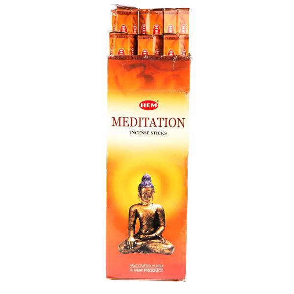 عود هم مدل Meditacion کد 1033- 6 بسته 20 عددی، Hem Meditacion 1033 Incense Sticksck 6 pack of 20