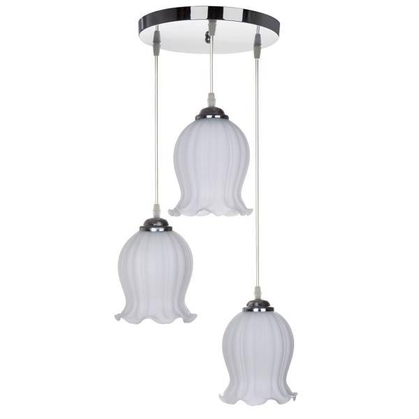 چراغ آویز چشمه نور 3 شعله کد 1262/3H، Cheshmeh Noor 1262/3H Three Branch Hanging Lamp