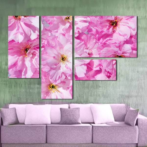 تابلو 4 تکه گالری آفتاب کد TA4402