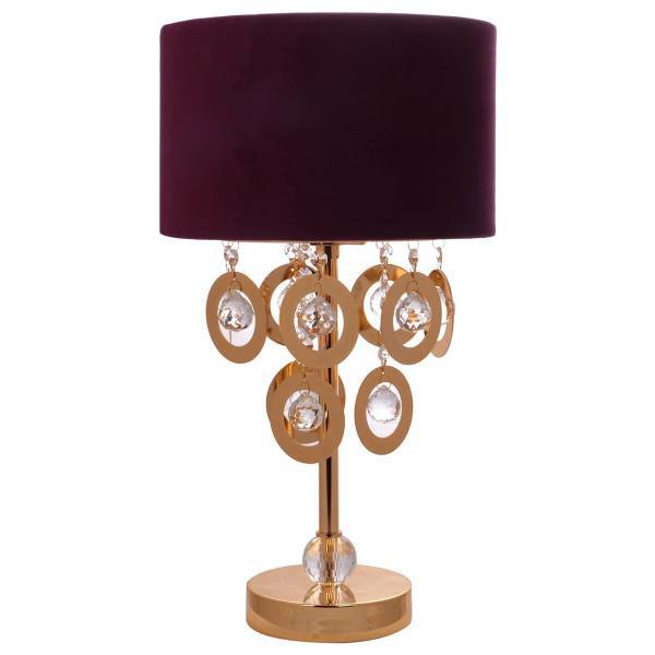 آباژور رومیزی دیلایت مدل 301Gold بنفش، Delight 301 Table Lamp