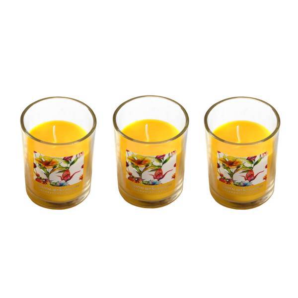 شمع رهام مدل Oriental کد 9005 بسته 3 عددی، Roham Oriental 9005 Candle- 3 Pcs