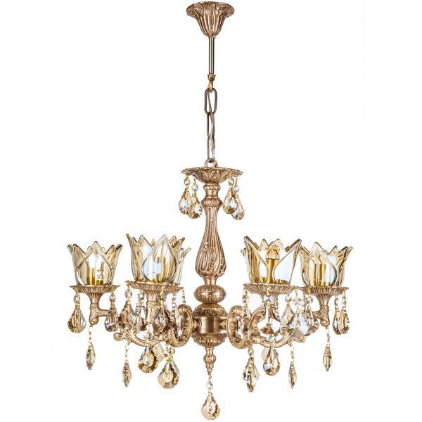 لوستر چشمه نور 6 شعله کد C2911، Cheshmeh Noor Six Flames C2911 Chandelier