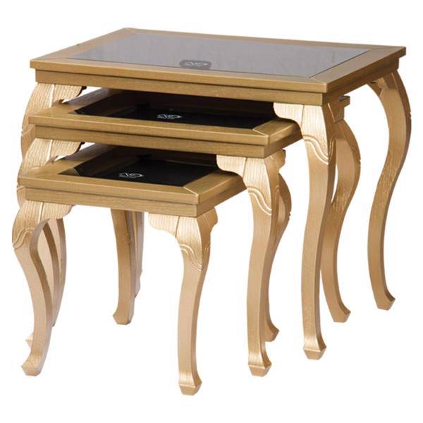 میز عسلی سهیل کد 0050TA مجموعه سه عددی، Soheil 0050TA Side Table 3 pcs