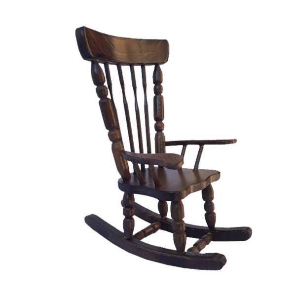 صندلی راک تزئینی برند چوبسی مدل A11، Wooden decorative rocking chair