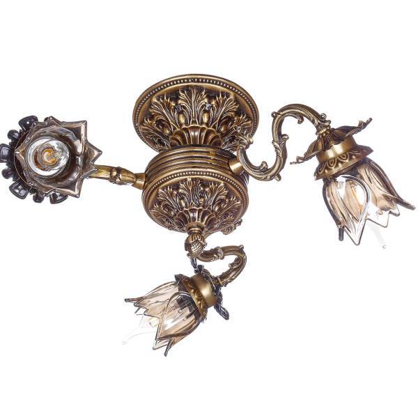 لوستر سقفی چشمه نور 3 شعله کد S3544، Cheshmeh Noor Three Flames S3544 Ceiling Chandelier