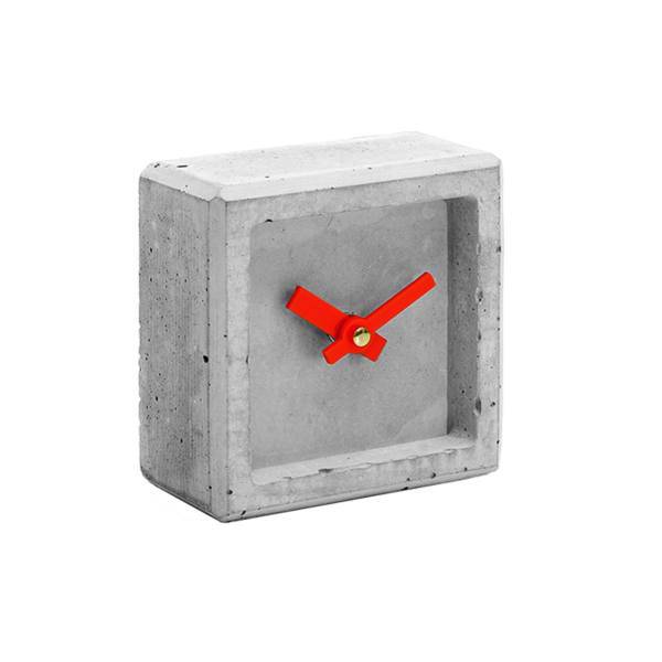 ساعت رومیزی پلاس مدل CR-003، Plus Concrete Clock CR-003