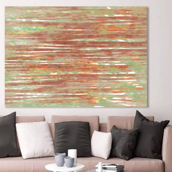 تابلو بوم خط روزتو طرح رولیش 4، Rouzeto Rolish 4 Canvas