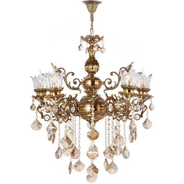 لوستر چشمه نور 5 شعله کد C2501، Cheshmeh Noor Five Branches C2501 Chandelier