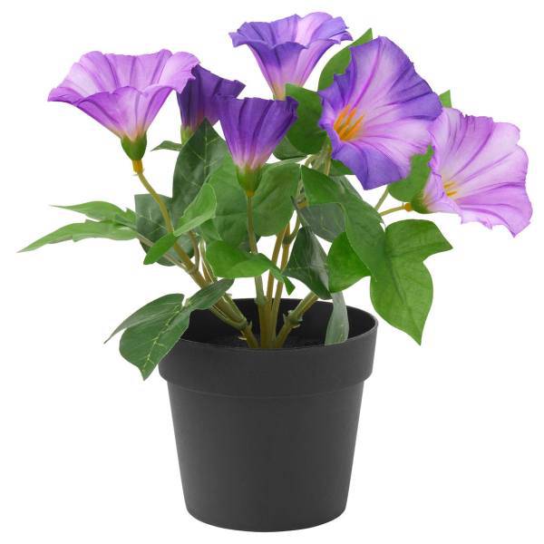 گلدان به همراه گل مصنوعی یاس بنفش ایکیا مدل Fejka، Ikea Fejka Artificial Purple Lilac Flower And Pot