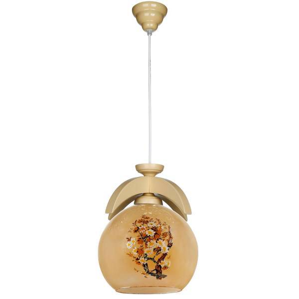 چراغ آویز چشمه نور 1 شعله کد G536/1H-CR، Cheshmeh Noor G536/1H-CR One Branch Hanging Lamp