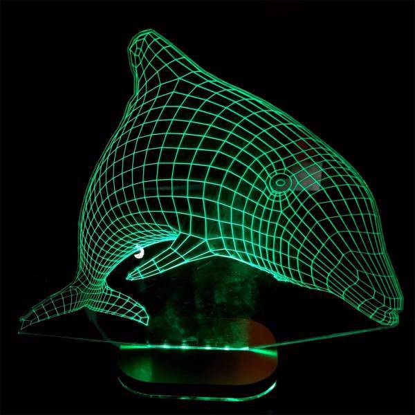 چراغ خواب سه بعدی هفت رنگ کدpb_0022