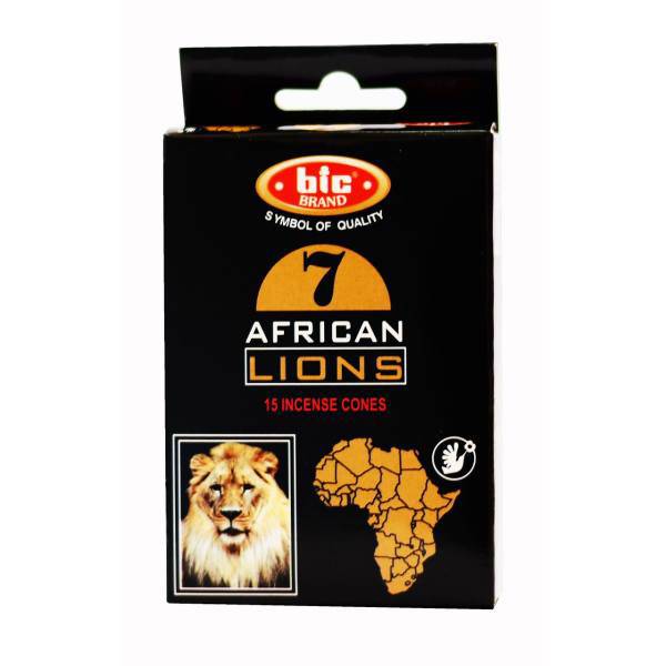 عود بیک مدل African Lions کد 1040، Bic African Lions 1040 Incense Cones