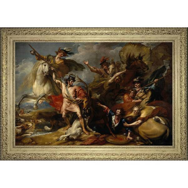 تابلو گالری هنری پیکاسو طرح مرگ گوزن