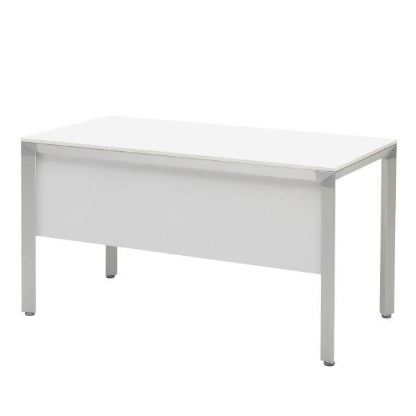 میز اداری فرآذین مدل FED-3002 سفید، Farazin FED-3002 White Office Desk