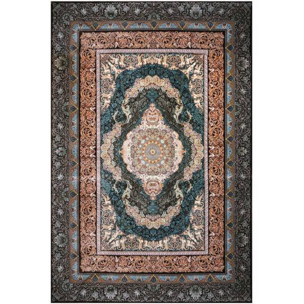 فرش دیبا طرح ورسای فندقی، Diba Carpet Versay Brown