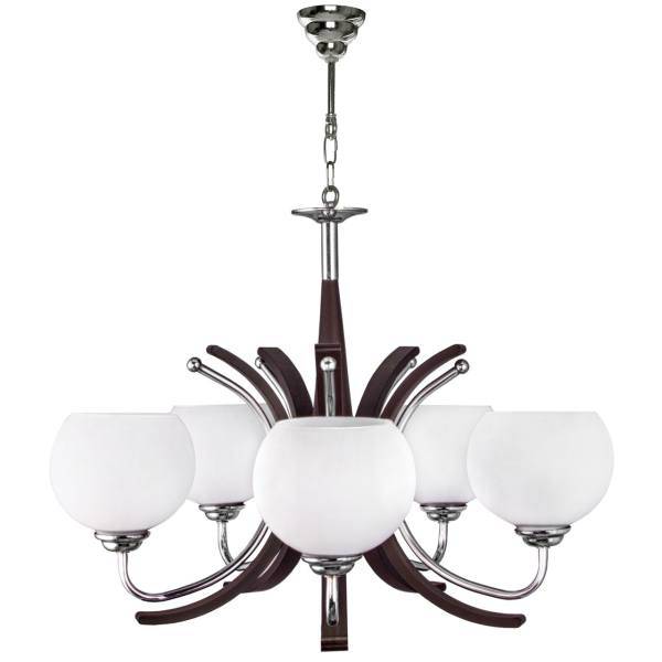 لوستر چشمه نور 5 شعله کد 858، Cheshmeh Noor Five Branches 858 Chandelier