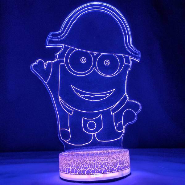 چراغ خواب سه بعدی زیما مدل Minion، Zima Minion 3D Night Light