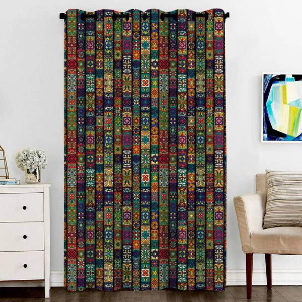 پرده مخمل رنس مدل C3-50075 ارتفاع 290 سانتی متر، Rence C3-50075 Curtain 290 cm