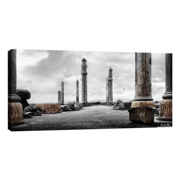 تابلو بوم آیریس کد Iris0043 طرح تخت جمشید