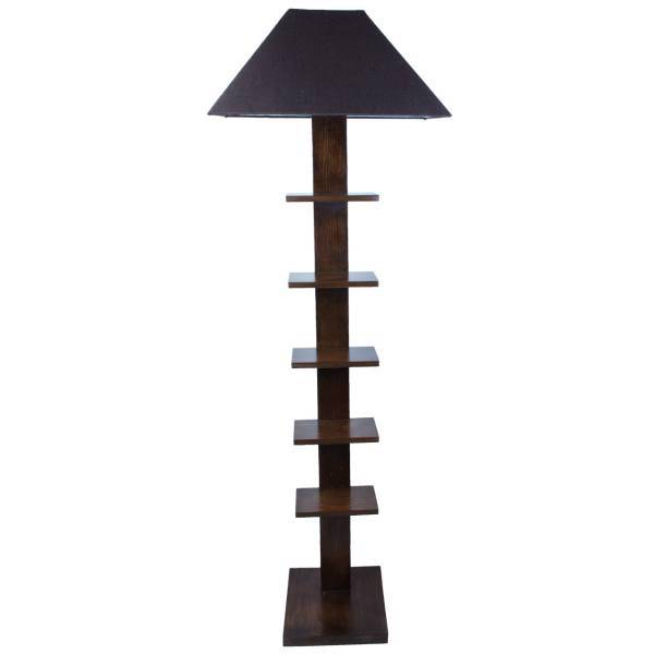 آباژور ایستاده مدل Lab فندقی