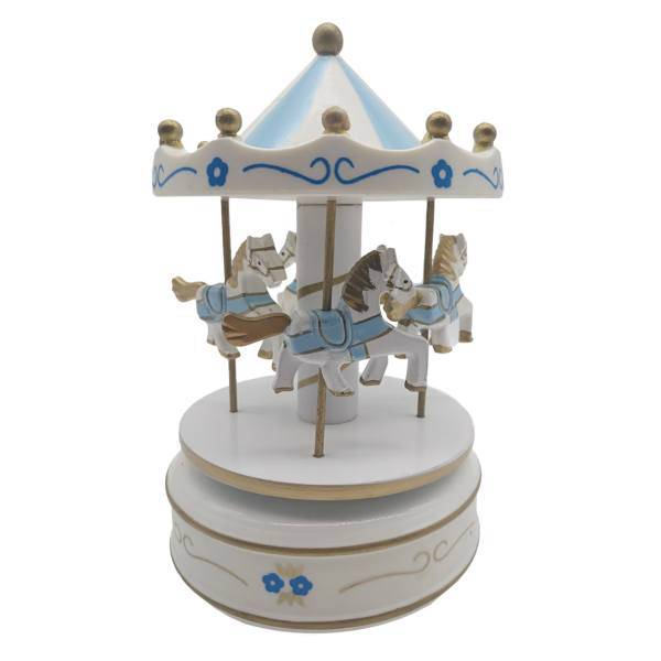 ماکت موزیکال کیدتونز طرح چرخ و فلک کد 12-KDT-048، Kidtunse Carousel KDT-048-12 Musical Maquette