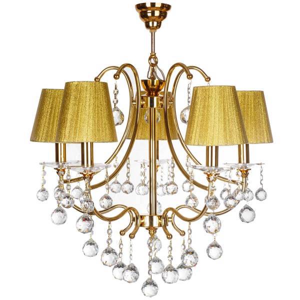 لوستر چشمه نور 5 شعله کد 862، Cheshmeh Noor Five Branches 862 Chandelier