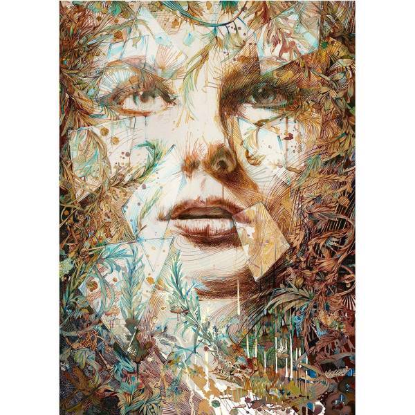 تابلو بوم کنواس الماس گالری کد ALS004