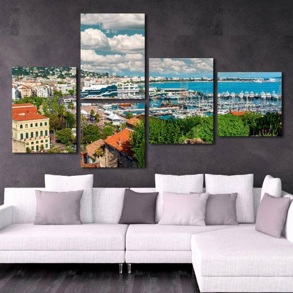 تابلوی دیواری 5 تکه آفتاب مدل TA-2904