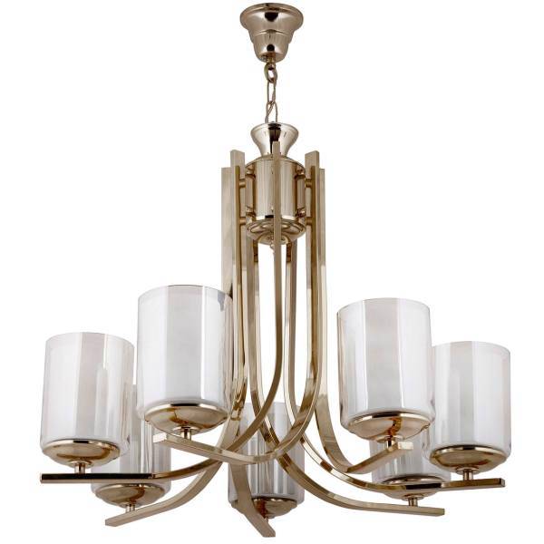 لوستر چشمه نور 7 شعله کد A2204/7A، Cheshmeh Noor A2204/7A Seven Flames Chandelier