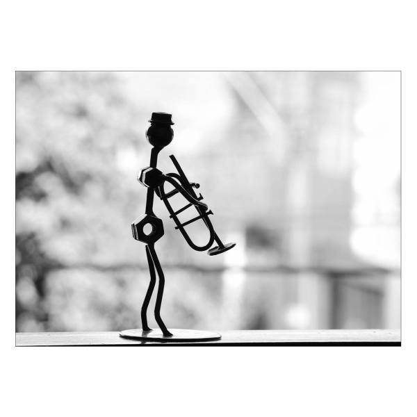 تابلو شاسی ونسونی طرح Nuty Musician سایز 50x70 سانتی متر، Wensoni Nuty Musician Chassis Size 50 x 70 Cm