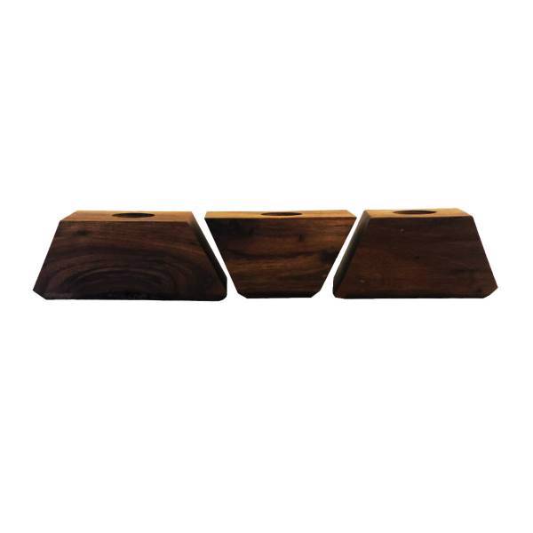 گلدان چوبی مومنت مدل Wfb01 مجموعه سه عددی، Moment WFb01 Wooden Handmade three Piece Flower box