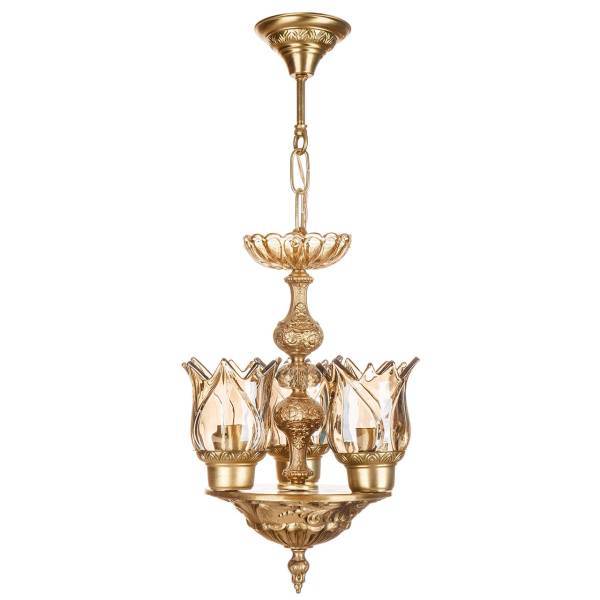 لوستر چشمه نور 3 شعله کد C2769/3، Cheshmeh Noor C2769/3 Three Flames Chandelier