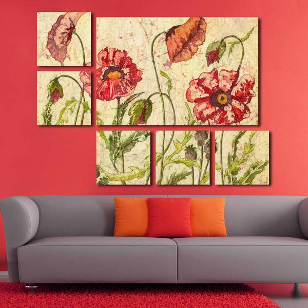 تابلو دیواری 6 تکه آریکان کد TA4902، Arikan TA4902 Tableau 6 Pcs