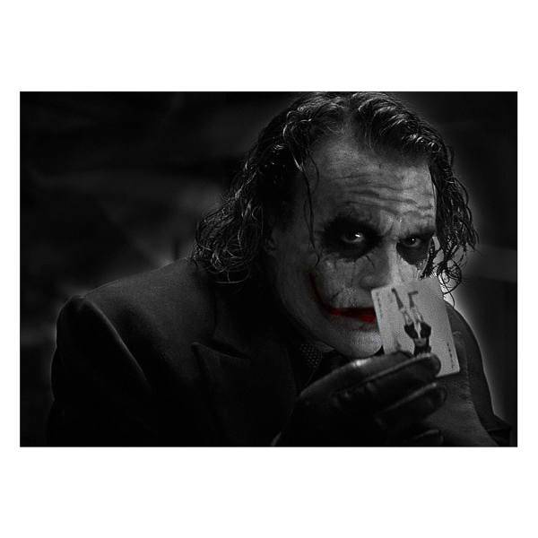تابلو شاسی ونسونی طرح Joker Plays Joker سایز 50 × 70، Wensoni Joker Plays Joker Chassis Size 50 x 70