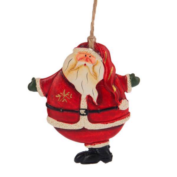 آویز عروسکی مدل بابانوئل با کمربند، Santa Claus With Belt Doll Pendant