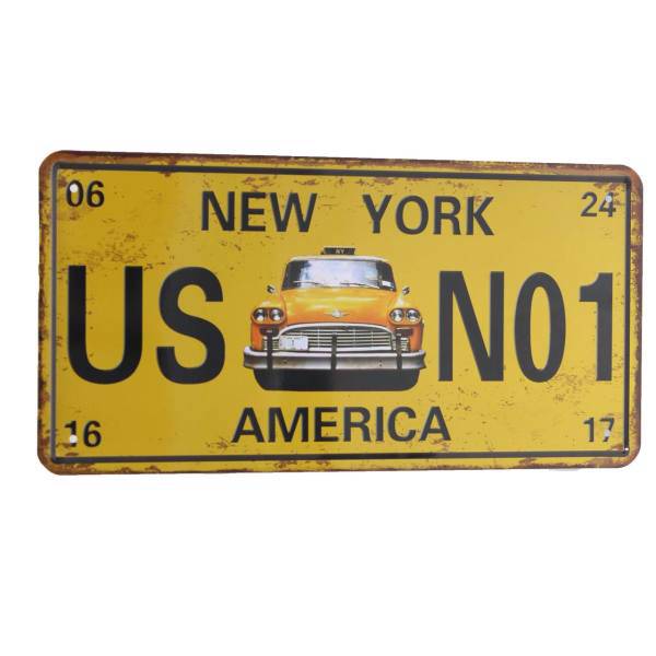 تابلو هوم استایل طرح پلاک مدل 7