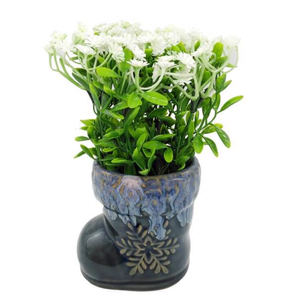 گلدان به همراه گل مصنوعی کیدتونز کد KGG-004-3، Kidtunes KGG-004-3 Flower And Pot