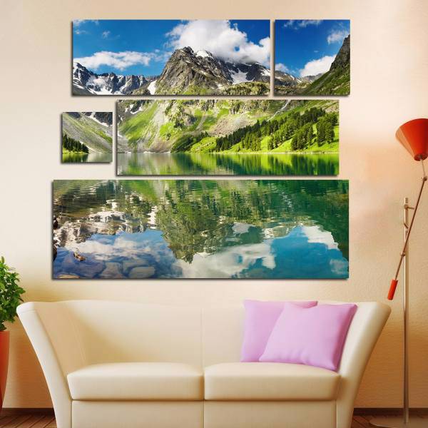 تابلو دیواری 5 تکه آریکان کد TA2205