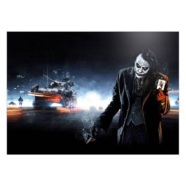 تابلو شاسی ونسونی طرح Joker is Leading A Tank سایز 50 × 70، Wensoni Joker is Leading A Tank Chassis Size 50 x 70