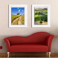 تابلو دیواری 2 تکه آفتاب کد TA5502-W